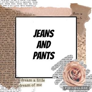 JEANS AND PANTS